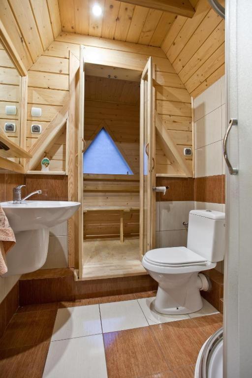 Domek W Krynicy Z Sauna 克雷尼察 外观 照片