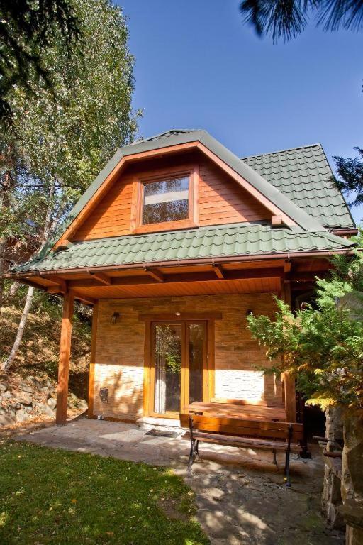 Domek W Krynicy Z Sauna 克雷尼察 外观 照片